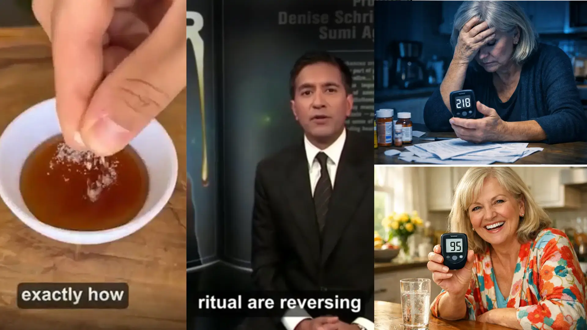 Morning ritual for lower glucose levels